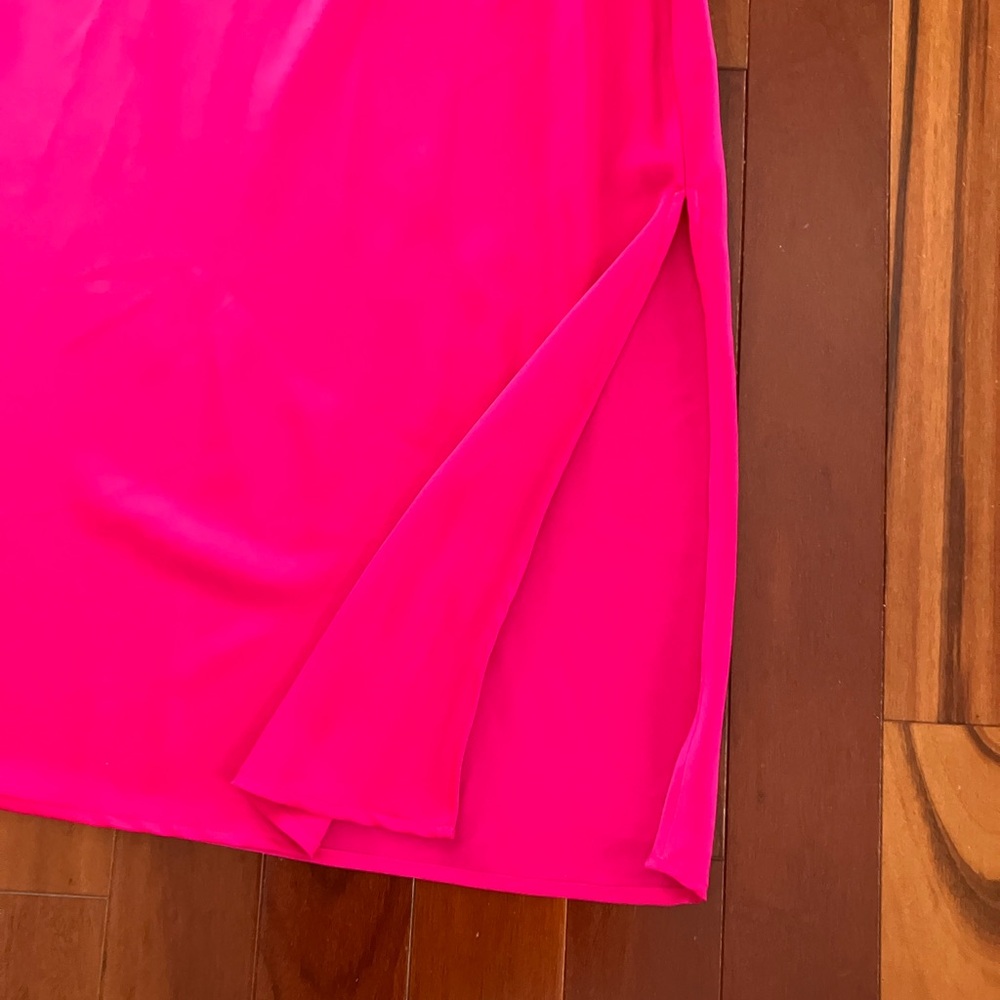 Sleeveless Maxi Dress in Bright Pink - Picture 4 of 7